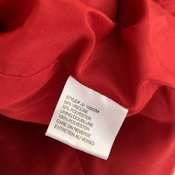𝅺concepts Conrad C Vintage Red Velvet Jacket - Picture 4 of 5
